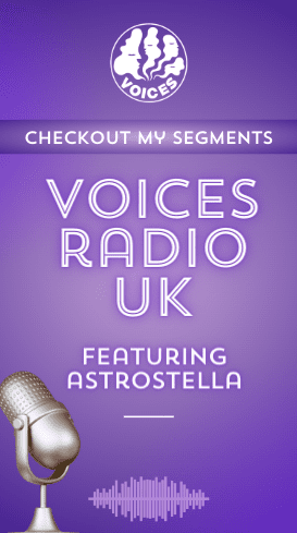 Voices Radio UK featuring Astrostella.